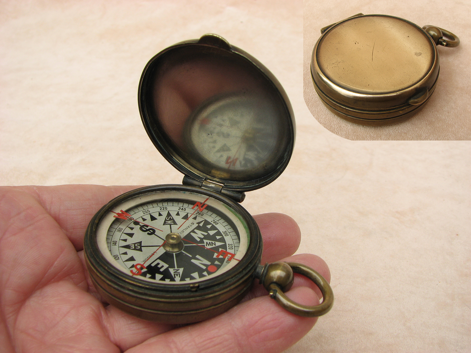 Scientific Collectables for Genuine 1890's Stanley London pocket compasses
